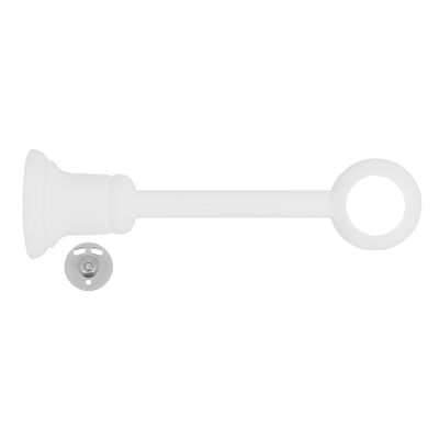 Support à oeil recoupable en bois diam 35 mm Finition Blanc laqué - MOBOIS
