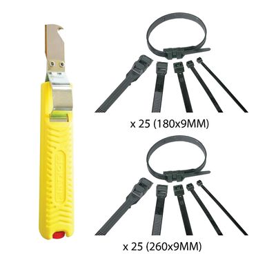 Kit électricien Dénude et attache câbles - ZENITECH