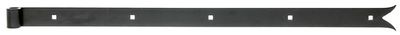 Penture queue de carpe longueur 700 mm diamètre 14 mm 35 x 5 noire