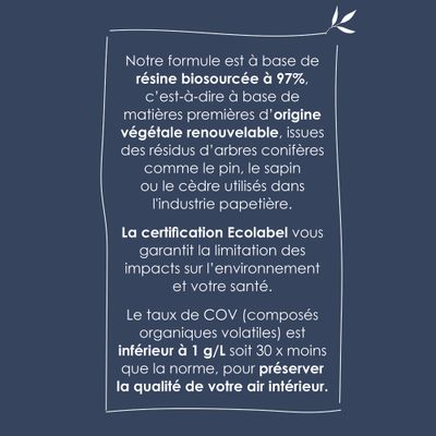 Peinture O'pur murs boiseries radiateurs Bleu Hao satin 2 L - RIPOLIN