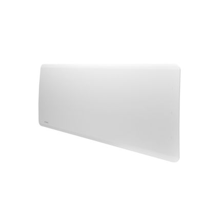 Radiateur à inertie sèche connecté BASTILLE 2000W blanc horizontal - AIRELEC