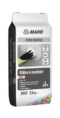 Plâtre à modeler blanc 2,5 kg MAPEI