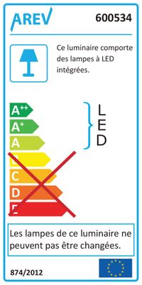 Ruban LED extérieur 3m prêt à l'emploi multicolore avec télécommande IP68 7,2W 12V  ARLUX