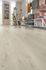 Sol stratifié décor chêne beige AQAMAZONE ép 10 mm 15,7 x 138 cm AC5 compatible pièce humide 1,30 m² /pqt KRONOTEX