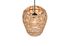 Suspension E27 Jean fibre naturelle 10W - CASALUM