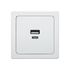 Double prise USB A + C en saillie Blok blanc - DEBFLEX