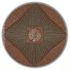 Tapis rond 150 cm Cali terra JARDILINE