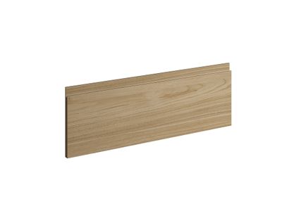 Façade tiroir effet bois avec poignée intégrée pour meuble de cuisine Nocce01 27,6 x 80 cm OFITRES