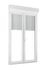 Porte-fenêtre PVC blanc 2 vantaux volet roulant intégré H.215 x l.140 cm CLOSY