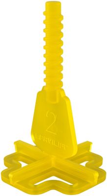 Croisillons de carrelage autonivelants en croix 2 mm jaune sachet de 100 PAVILIFT