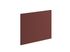 Porte pour meuble hotte de cuisine Lotus almagre mat 42 x 60 cm OFITRES