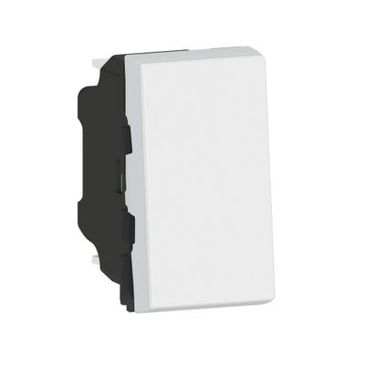 Interrupteur va-et-vient encastrable avec voyant/témoin lumineux 1 module Blanc - Mosaic LEGRAND