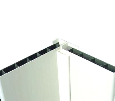Profilé multifonction blanc lambris PVC - longueur 2600 mm - GROSFILLEX