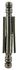 Paumelles universelles à vases vieux laiton 93mm par 2 pièces CIME