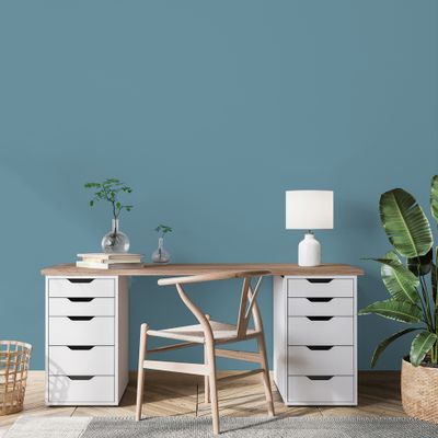 Peinture O'PUR Satin BLEU ALOR 2 L - RIPOLIN