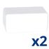 Embouts pour moulure 25X40mm blanc par 2 - DEDRA