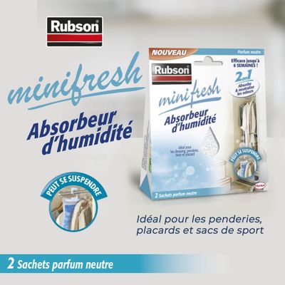 Absorbeur minifresh Neutre 50g par 2 RUBSON
