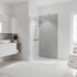 Panneau mural de douche 100x210 cm béton ciré DécoDesign Softtouch - SCHULTE