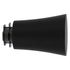 Embout déco pommeau en métal diam 28 mm Finition Noir mat - MOBOIS