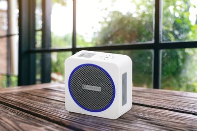 Sonnette sans fil 150m à pile Blanc - CEEZAM