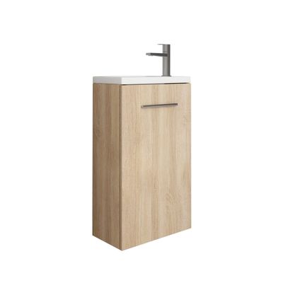 Lave-mains de salle de bains Lena 70 x 40 x 22 cm MDF bois