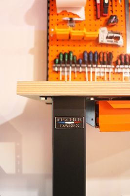 Etabli d'atelier 200x75cm avec tiroir FISCHER DAREX