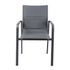 Fauteuil de jardin GENES 3D aluminium anthracite - BOCARNEA
