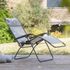 Fauteuil relax zéro gravité beige seigle RCLIP - LAFUMA