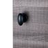 Poignées de porte sur rosaces sans trou Chic aluminium noir ALPERTEC