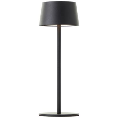 Lampe à poser extérieur rechargeable LED noir JONA- BRILLIANT