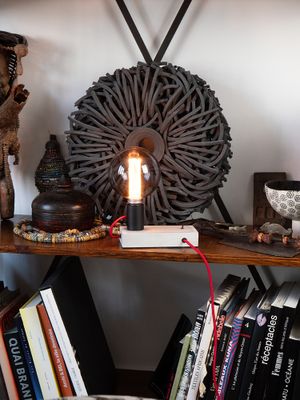 Ampoule LED G125 Hologramme globe verre fumé 100 lumens blanc chaud - XANLITE