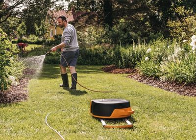 Dévidoir automatique XL avec roues 20m+5m/13mm