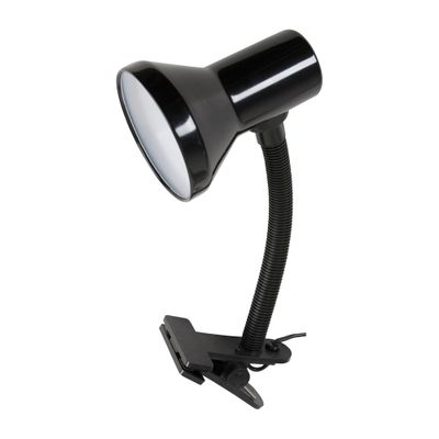 Spot à pince E14 15W flexible Noir - Best Pince COREP