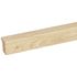 Profil de finition MDF Decowall Blend chêne ivoire sur fond noir - 12 x 20 x 2600 mm - AJ TIMBER