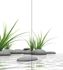 Panneaux muraux de douche 90+90x210 cm pierres zen et herbe DécoDesign Photo - SCHULTE