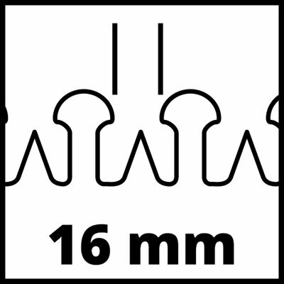Taille-haie électrique 420 W lame 45 cm GH-EH4245 EINHELL