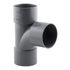 Culotte PVC évacuation 87° femelle/femelle Ø40 - FITT