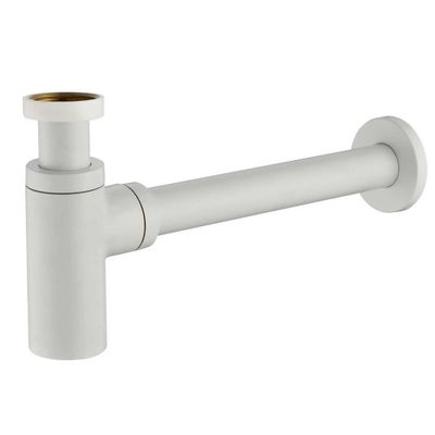 Siphon réglable pour lavabo blanc mat - EDOUARD ROUSSEAU