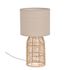 Lampe à poser E14 Tulum rotin 7W - COREP
