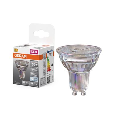 Ampoule LED spot GU10 36° 4.3 W = 350 lumens blanc neutre Superstar OSRAM