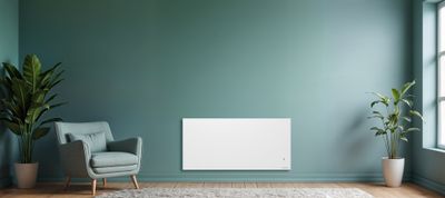 Radiateur à inertie sèche wi-fi NEMEA LIGHT 1500W blanc horizontal - HOM'Y