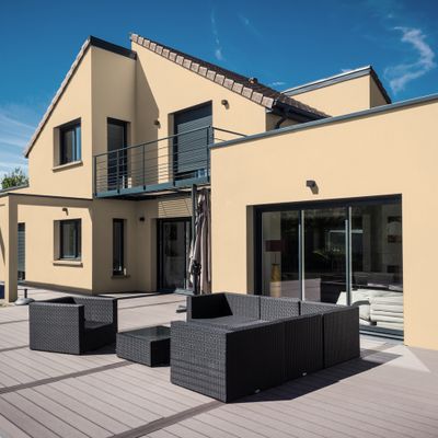 Peinture Façade-Mat-2,5 L-Ton Pierre - RIPOLIN