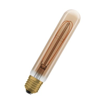 Ampoule LED Tubulaire E27 Ambrée variable 4,8W=470 lumens Blanc chaud OSRAM