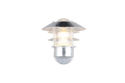 Applique extérieur montante E27 IP44 10W Zinc - Ruvuma TRIO