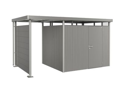 Abri de jardin AVANTGARDE A1 GRISQUARTZ 1PORT 2,96m² BIOHORT Livraison à domicile incluse