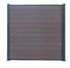 Lame composite marron pour panneau brise vue Element - 16 x 160 x 1760 mm - OLG
