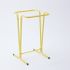 Support sac poubelle fixe sans roulettes jaune pour sac 100/110 litres MOTTEZ