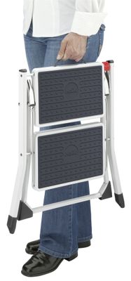 Marchepied 2 marches Mini acier - HAILO