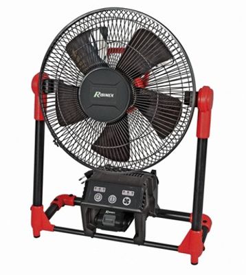 Ventilateur de table/chantier sans batterie et chargeur R-BAT20 Ø 30 cm 20 V - RIBIMEX