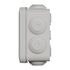 Boite de dérivation électrique étanche IP55 saillie 80x80x45mm - Mureva SCHNEIDER ELECTRIC